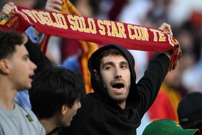 040826 - Newport County v AS Roma - Pre-Season Friendly - Fans