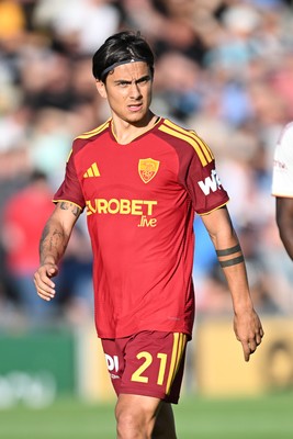 040826 - Newport County v AS Roma - Pre-Season Friendly - Paulo Dybala of Roma