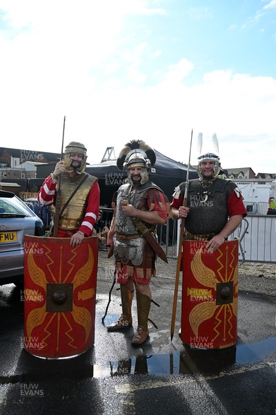 040826 - Newport County v AS Roma - Pre-Season Friendly - Fans