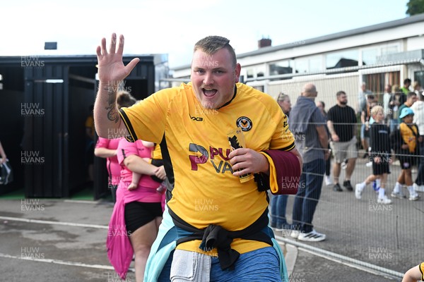 040826 - Newport County v AS Roma - Pre-Season Friendly - Fans