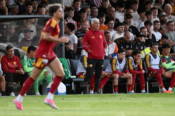 040826 - Newport County v AS Roma - Pre-Season Friendly - Gian Piero Gasperini, Roma Manager