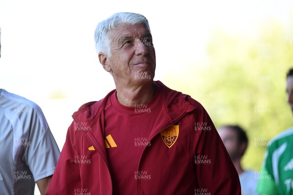 040826 - Newport County v AS Roma - Pre-Season Friendly - Gian Piero Gasperini, Roma Manager
