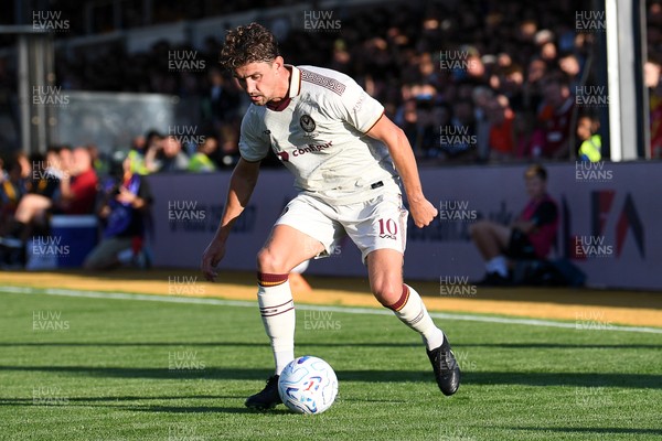 040826 - Newport County v AS Roma - Pre-Season Friendly - Harrison Biggins of Newport County