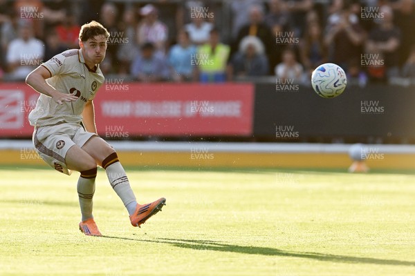 040826 - Newport County v AS Roma - Pre-Season Friendly - 