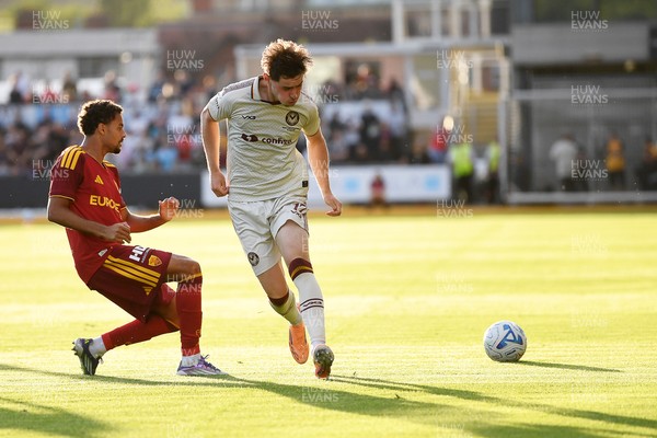 040826 - Newport County v AS Roma - Pre-Season Friendly - 