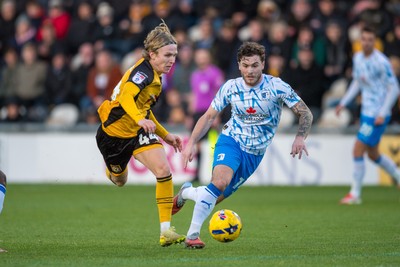 291125 - Newport County v Barrow - Sky Bet League 2 - Samuel Braybrooke of Newport County