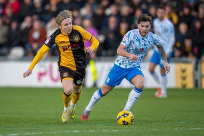 291125 - Newport County v Barrow - Sky Bet League 2 - Samuel Braybrooke of Newport County