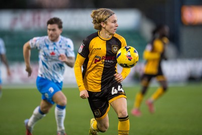 291125 - Newport County v Barrow - Sky Bet League 2 - Samuel Braybrooke of Newport County