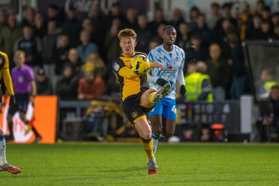 291125 - Newport County v Barrow - Sky Bet League 2 - Gerard Garner of Newport County