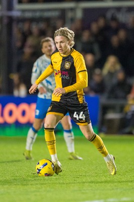 291125 - Newport County v Barrow - Sky Bet League 2 - Samuel Braybrooke of Newport County