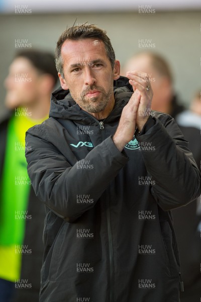 291125 - Newport County v Barrow - Sky Bet League 2 - Christian Fuchs, manager of Newport County