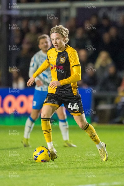291125 - Newport County v Barrow - Sky Bet League 2 - Samuel Braybrooke of Newport County