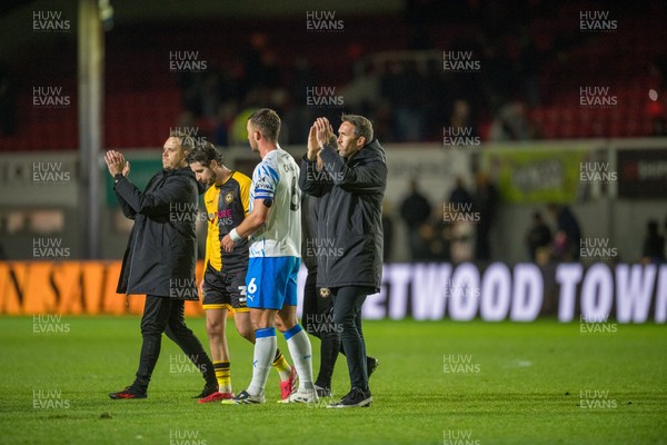 291125 - Newport County v Barrow - Sky Bet League 2 - Christian Fuchs, manager of Newport County