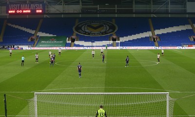 090321 Newport County v Bradford City, Sky Bet League 2 - Newport County play their League 2 match against Bradford at Cardiff City Stadium due to the poor state of the pitch at Rodney Parade