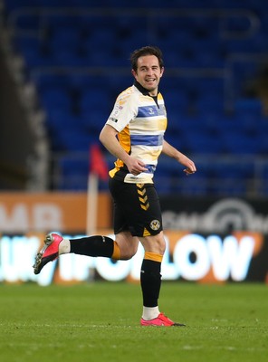 090321 Newport County v Bradford City, Sky Bet League 2 - Matty Dolan of Newport County celebrates after scoring goal