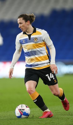 090321 Newport County v Bradford City, Sky Bet League 2 - Aaron Lewis of Newport County