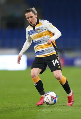 090321 Newport County v Bradford City, Sky Bet League 2 - Aaron Lewis of Newport County
