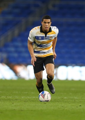 090321 Newport County v Bradford City, Sky Bet League 2 - Priestley Farquharson of Newport County