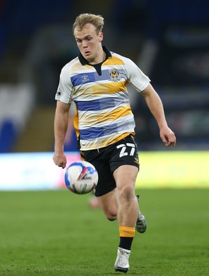 090321 Newport County v Bradford City, Sky Bet League 2 - Jake Scrimshaw of Newport County