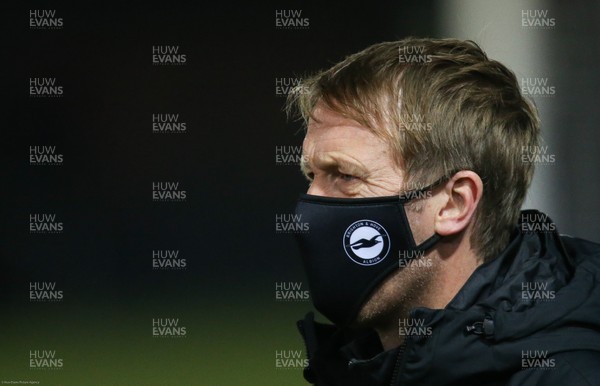 100121 - Newport County v Brighton and Hove Albion, FA Cup Third Round - Brighton manager Graham Potter before the start of the match