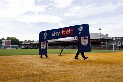 060925 - Newport County v Bristol Rovers - Sky Bet League 2 - A general view of Rodney Parade