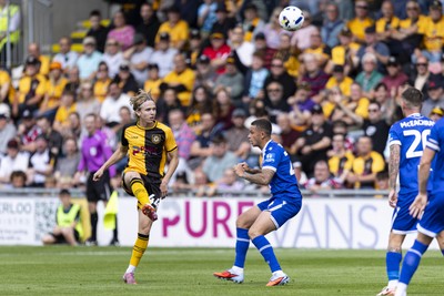 060925 - Newport County v Bristol Rovers - Sky Bet League 2 - Sammy Braybrooke of Newport County in action