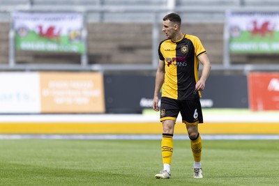 060925 - Newport County v Bristol Rovers - Sky Bet League 2 - Ciaran Brennan of Newport County in action