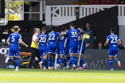 060925 - Newport County v Bristol Rovers - Sky Bet League 2 - Luke Thomas of Bristol Rovers celebrates scoring his sides second goal