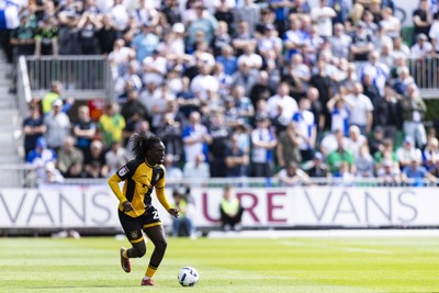 060925 - Newport County v Bristol Rovers - Sky Bet League 2 - Michael Reindorf of Newport County in action