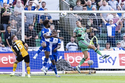 060925 - Newport County v Bristol Rovers - Sky Bet League 2 - Ellis Harrison of Bristol Rovers scores his sides third goal