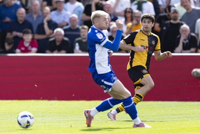 060925 - Newport County v Bristol Rovers - Sky Bet League 2 - Anthony Driscoll-Glennon of Newport County in action