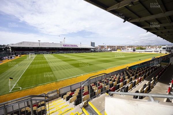 060925 - Newport County v Bristol Rovers - Sky Bet League 2 - A general view of Rodney Parade