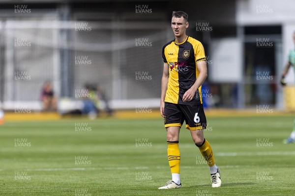 060925 - Newport County v Bristol Rovers - Sky Bet League 2 - Ciaran Brennan of Newport County in action