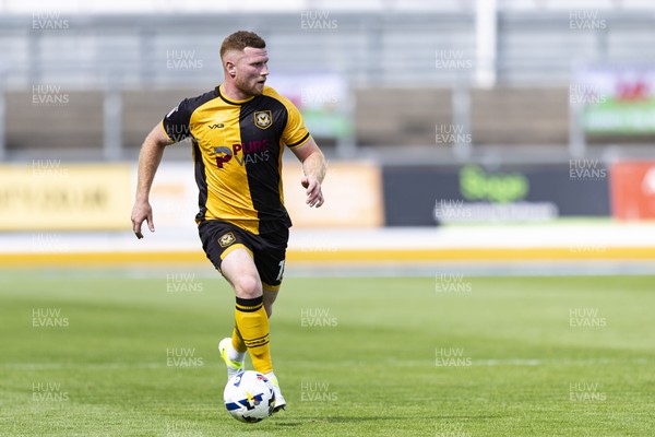 060925 - Newport County v Bristol Rovers - Sky Bet League 2 - Lee Jenkins of Newport County in action