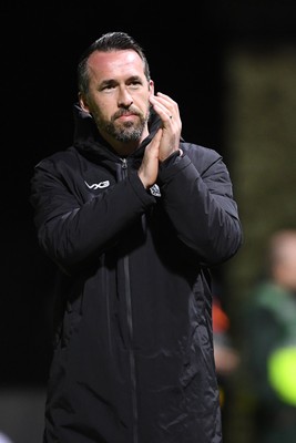 170326 - Newport County v Bromley - Sky Bet League 2 - Newport County Head Coach, Christian Fuchs