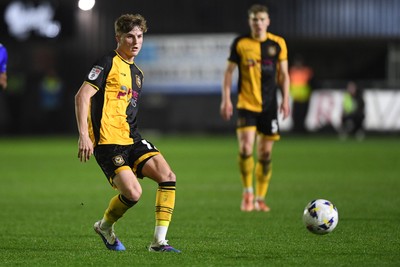 170326 - Newport County v Bromley - Sky Bet League 2 - Tom Davies of Newport County