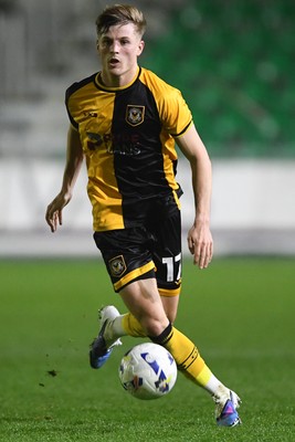 170326 - Newport County v Bromley - Sky Bet League 2 - Tom Davies of Newport County
