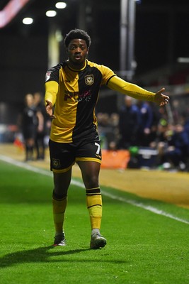 170326 - Newport County v Bromley - Sky Bet League 2 - Bobby Kamwa of Newport County