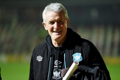 110225 - Newport County v Carlisle United - Sky Bet League 2 - Mark Hughes, New Manager of Carlisle United arrives at the stadium ahead of the game 