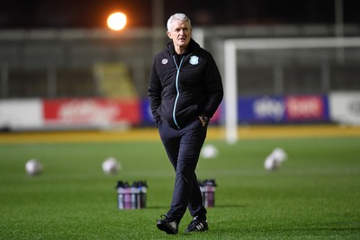 110225 - Newport County v Carlisle United - Sky Bet League 2 - Mark Hughes, Carlisle United Manager 