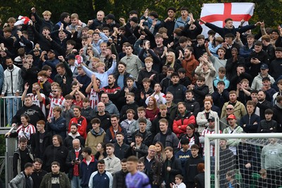 181025 - Newport County v Cheltenham Town - Sky Bet League 2 - Cheltenham fans
