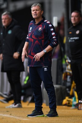 181025 - Newport County v Cheltenham Town - Sky Bet League 2 -  Steve Cotterill, Cheltenham Town Manager