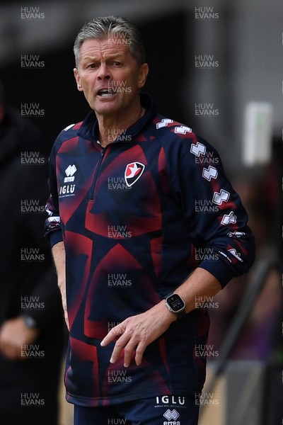 181025 - Newport County v Cheltenham Town - Sky Bet League 2 -  Steve Cotterill, Cheltenham Town Manager