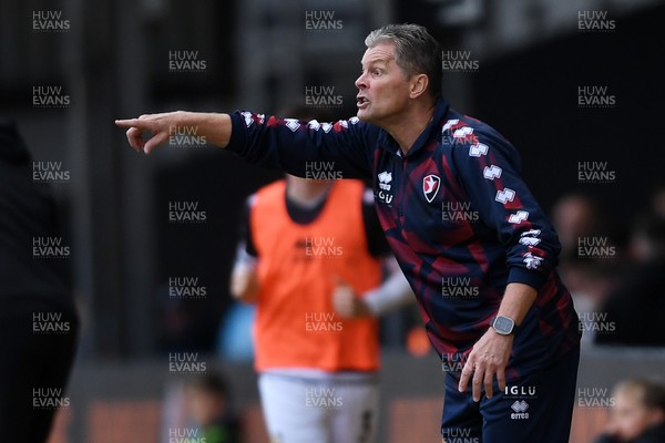 181025 - Newport County v Cheltenham Town - Sky Bet League 2 -  Steve Cotterill, Cheltenham Town Manager