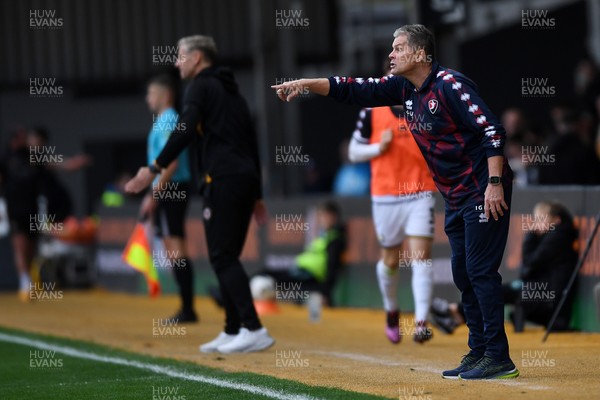 181025 - Newport County v Cheltenham Town - Sky Bet League 2 -  Steve Cotterill, Cheltenham Town Manager
