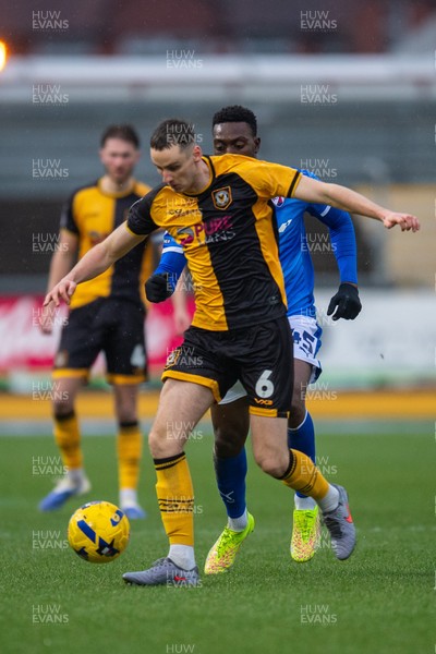 240126 - Newport County v Chesterfield - Sky Bet League 2 - Ciaran Brennan of Newport County
