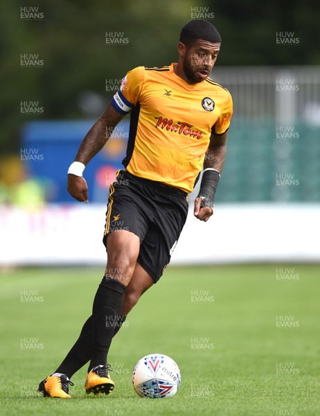 260817 - Newport County v Chesterfield - SkyBet League 2 - Joss Labadie of Newport County
