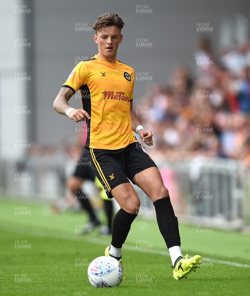 260817 - Newport County v Chesterfield - SkyBet League 2 - Ben White of Newport County