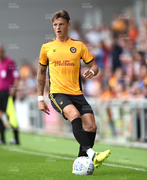 260817 - Newport County v Chesterfield - SkyBet League 2 - Ben White of Newport County