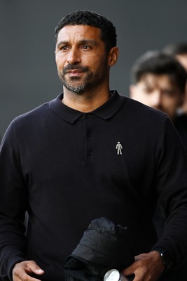 101026 - Newport County v Colchester United - Sky Bet League 2 - Newport County Head Coach, Hayden Mullins